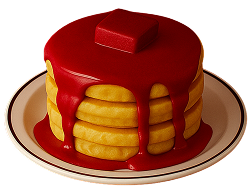 Red Velvet Pancake